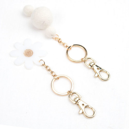 Gold key ring Lia Griffith Felt Paper Scissors