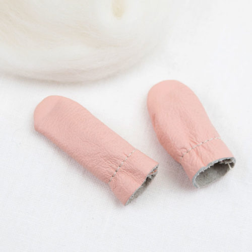 Lia Griffith Needle Felting Leather Finger Protectors Felt Paper Scissors
