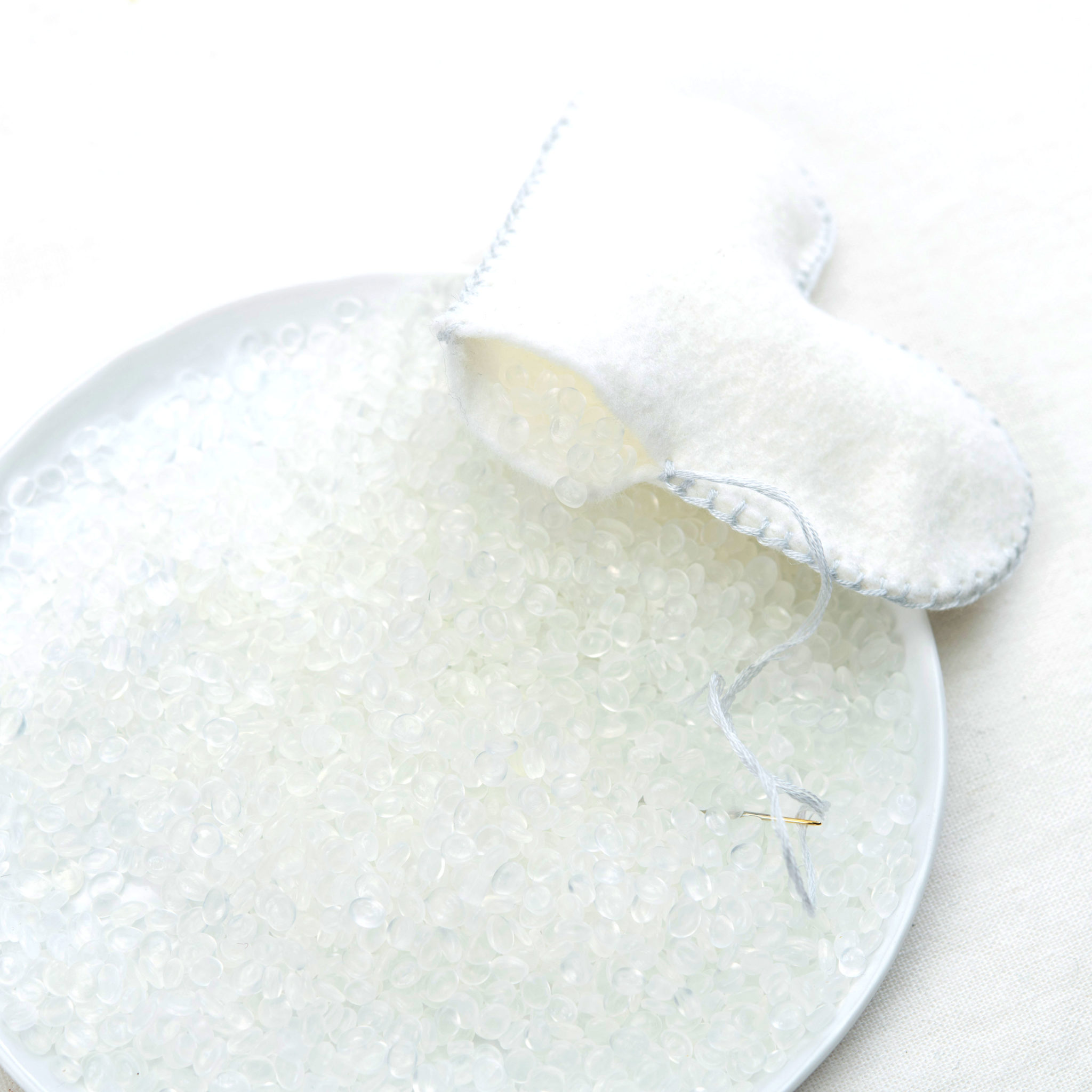 thumbnail image 2 of 10 Lb Poly Pellets - Weighted Stuffing Beads For Bean Bags, Stuffed Animals & Crafts 2 of 6