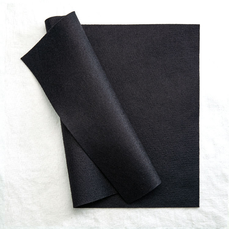 Black color felt - Felt paper Scissors shop by Lia Griffith