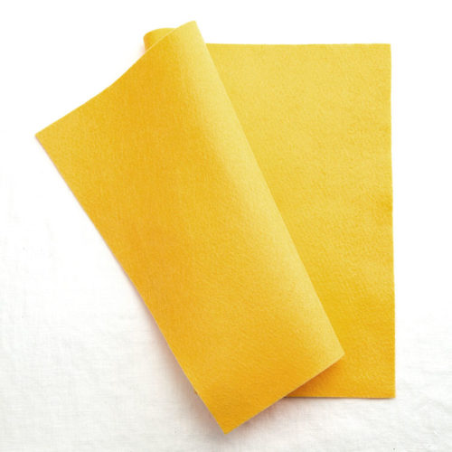 Sunshine color felt Felt Paper Scissors shop by Lia Griffith