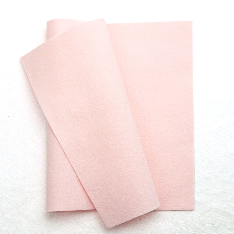 Blush color felt sheet - Felt Paper Scissors by Lia Griffith