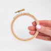 Embroidery Wood Hoop 3" - Image 2