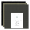 Lia Griffith Cardstock - Grey & Black Mini Dots