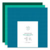 Lia Griffith Cardstock - Teal Mini Dots