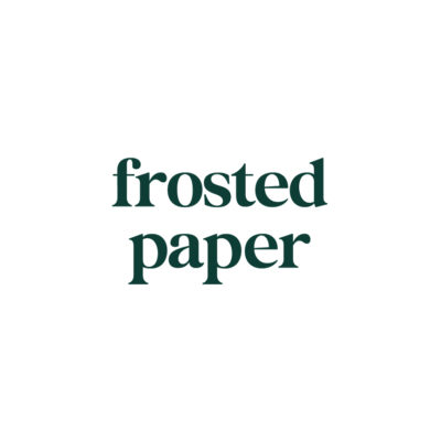 Frosted Paper