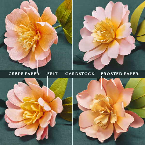 paper peony flower