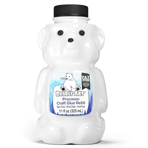 Bearly Art Precision Craft Glue- 11 oz Refill
