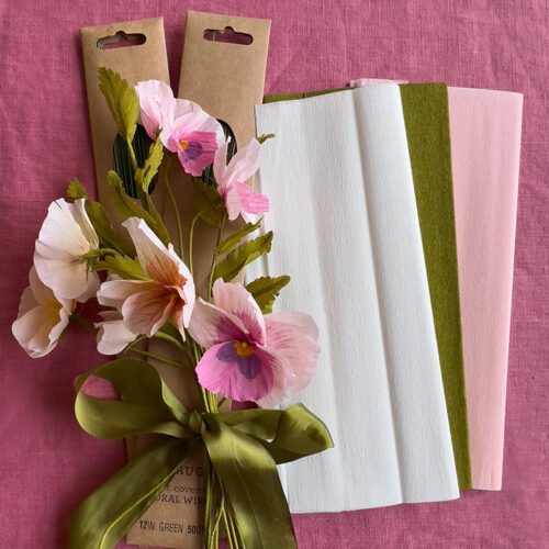 Lia Griffith Member Make Crepe Paper Pansy Bundle