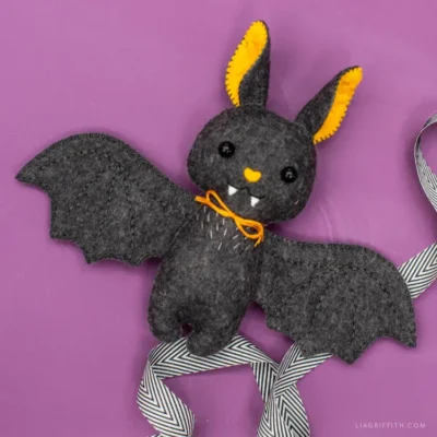 felt baby bat stuffie