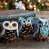 Felt Pinecone Owl Digital Download - Image 2