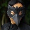 Paper Raven Mask  - Digital Download - Image 2