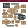 Halloween Apothecary Printable Labels (Full Set) - Digital Download - Image 2
