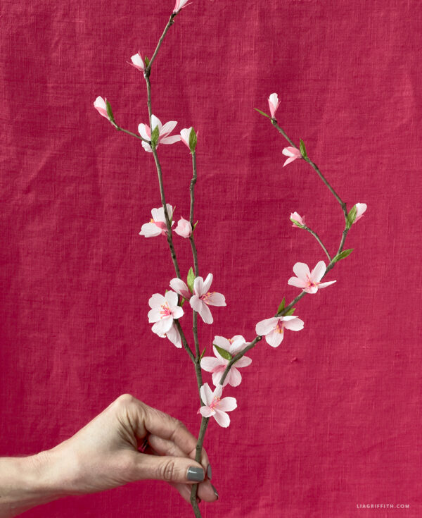 Beginner Crepe Paper Cherry Blossom Bundle - Image 3