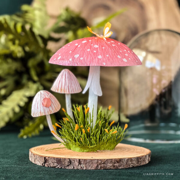 Magical Paper Mushroom Fairy Garden Bundle - Image 2