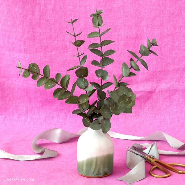 Crepe Paper Baby Blue Eucalyptus - Image 2