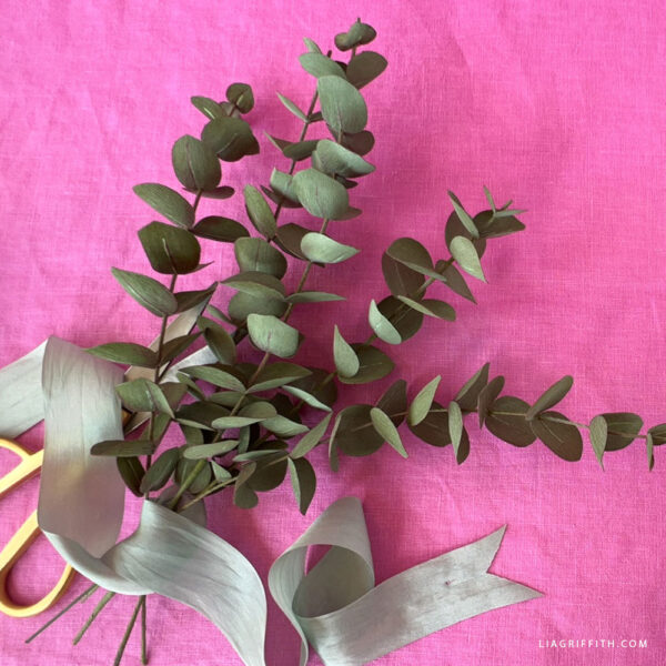 Crepe Paper Baby Blue Eucalyptus