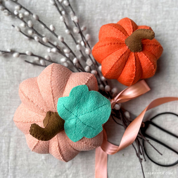 Felt Pumpkins - Digital Download