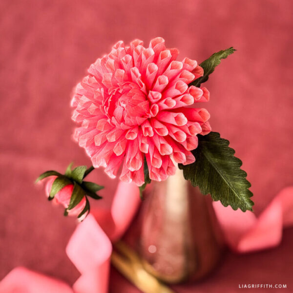 Member Make Bundle - Crepe Paper Ball Dahlia
