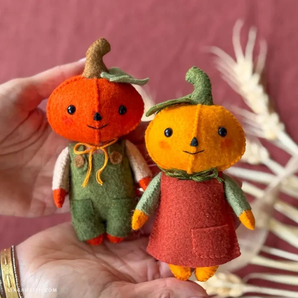 Felt Pumpkin Head Buddies - Digital Download - Image 3