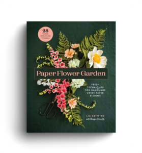 paper flower garden book cover